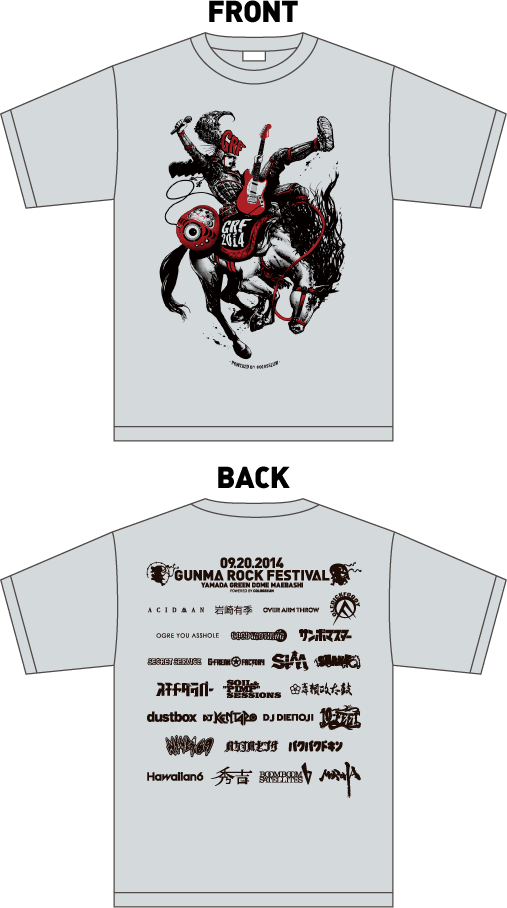 仙田聡 × GRF 武将Tシャツ