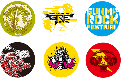 缶バッチ （６個入り）