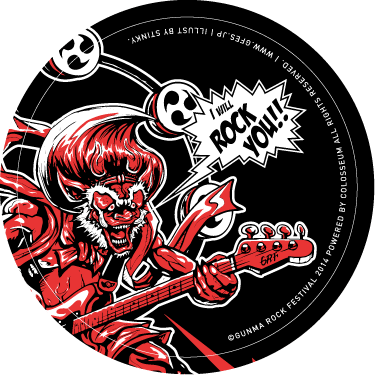 雷神ステッカー